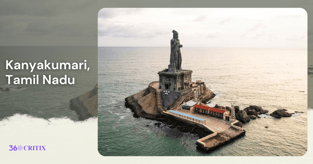 Best places to visit in South India during December 4 Kanyakumari, Tamil Nadu